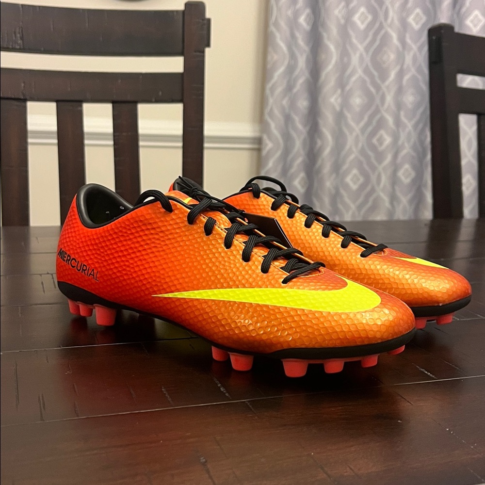 Nike Mercurial Veloce AG Artificial Grass Soccer Cleats Shoes 555609 778 Men 6.5